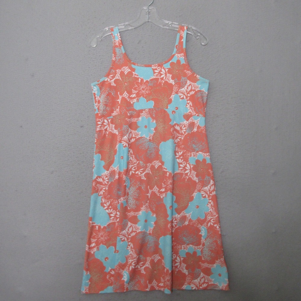 Columbia PFG Dress Medium Floral Omni-Freeze Performance Fishing Advanced Cool